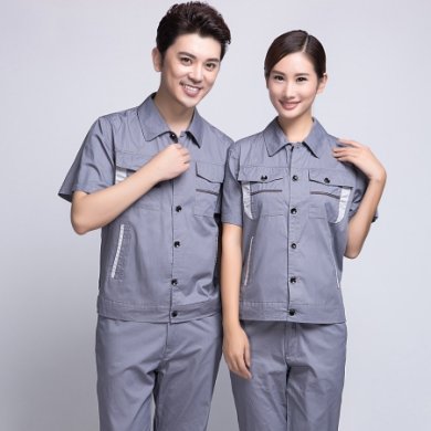 夏季員工工作服，員工夏季工服定做